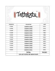 Tathastu  Tathastu 5400 Series 